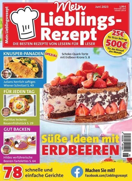 Mein Lieblingsrezept – 03 Mai 2023 Cover