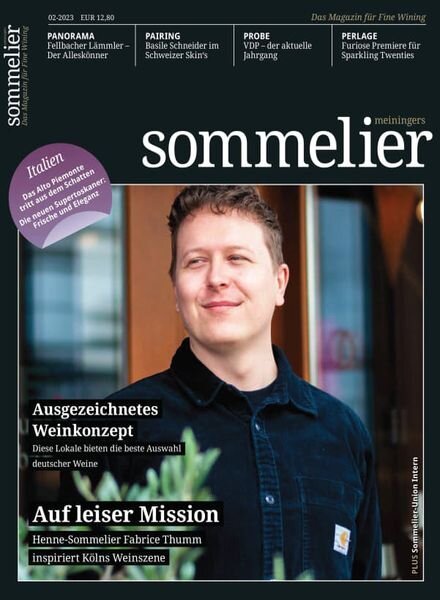Meiningers Sommelier – 26 Mai 2023 Cover