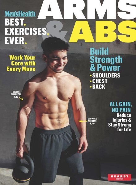 Men’s Health Arms & Abs – May 2023 Cover