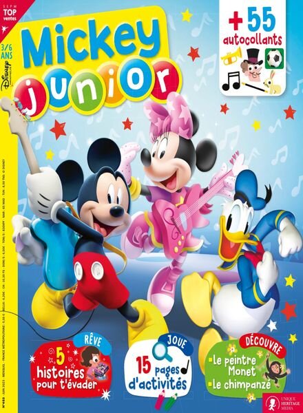 Mickey Junior – Juin 2023 Cover