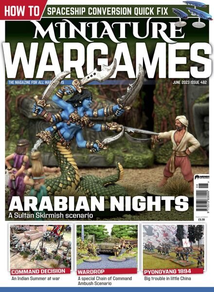 Miniature Wargames – June 2023 Cover
