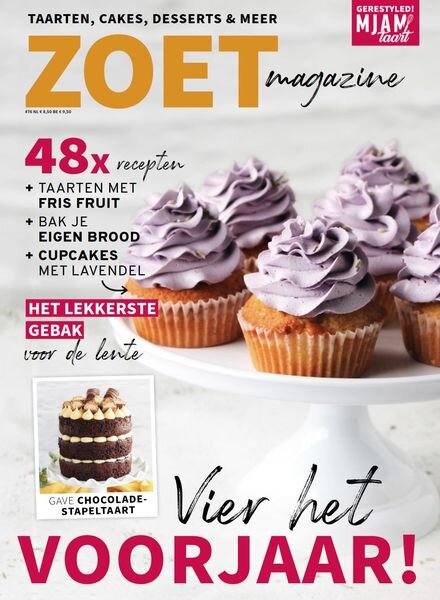 MjamTaart Zoet Magazine – februari 2023 Cover
