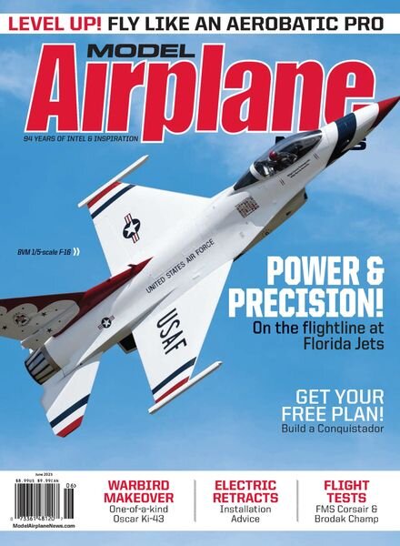 Model Airplane News – June 2023 Cover