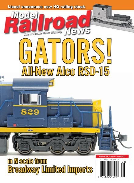Model Railroad News – June 2023 Cover