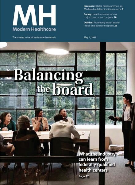Modern Healthcare – May 01 2023 Cover