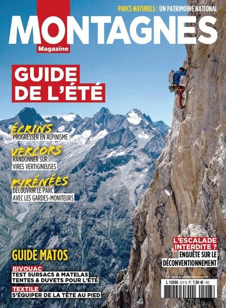 Montagnes Magazine – mai 2023 Cover