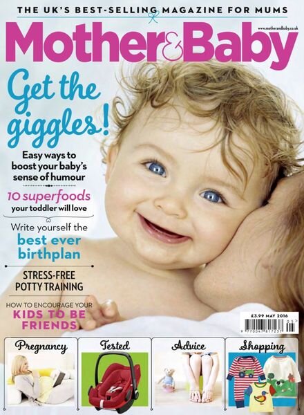 Mother & Baby – April 2016 Cover