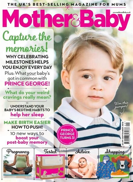 Mother & Baby – August 2016 Cover