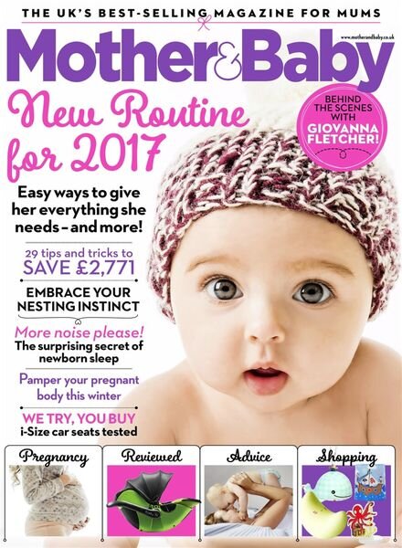 Mother & Baby – December 2016 Cover