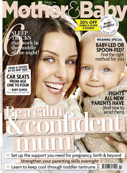 Mother & Baby – February 2015 Cover