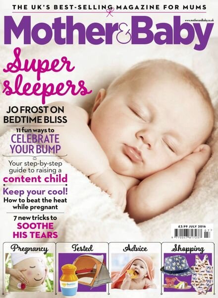 Mother & Baby – June 2016 Cover