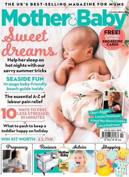 Mother & Baby – June 2018 Cover