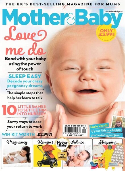 Mother & Baby – September 2018 Cover