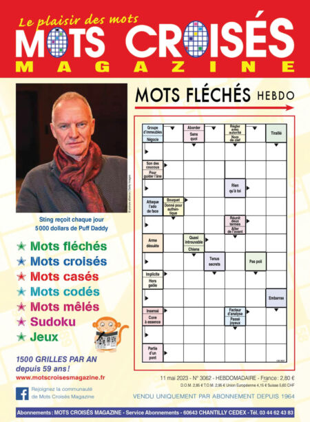 Mots Croises Magazine – 11 mai 2023 Cover