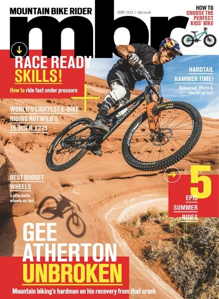 Mountain Bike Rider – June 2023 Cover