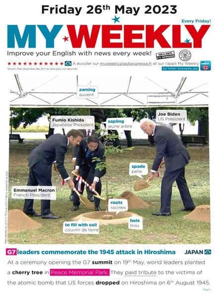 My Weekly Fr – 26 mai 2023 Cover