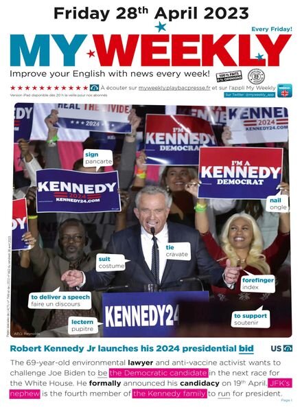 My Weekly Fr – 28 avril 2023 Cover