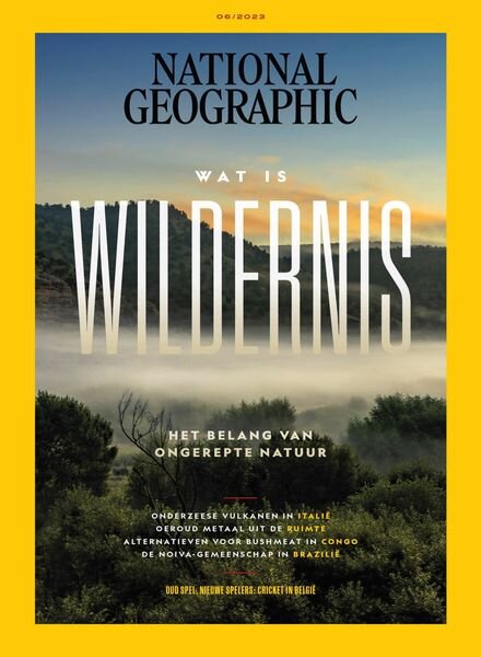 National Geographic Netherlands – juni 2023 Cover
