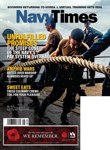 Navy Times – May 2023 Cover