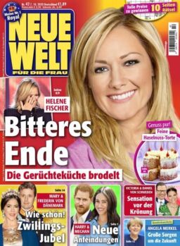 Neue Welt – 07 Oktober 2020
