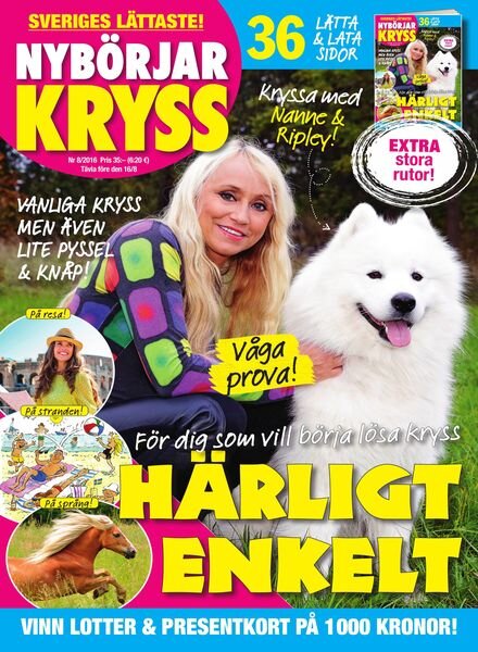 Nyborjarkryss – 07 juli 2016 Cover