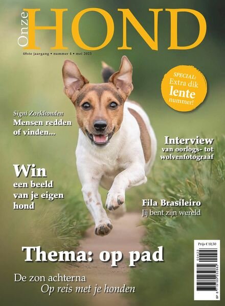 Onze Hond – april 2023 Cover