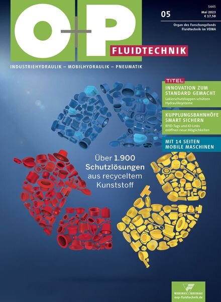 O+P Fluidtechnik – Mai 2023 Cover