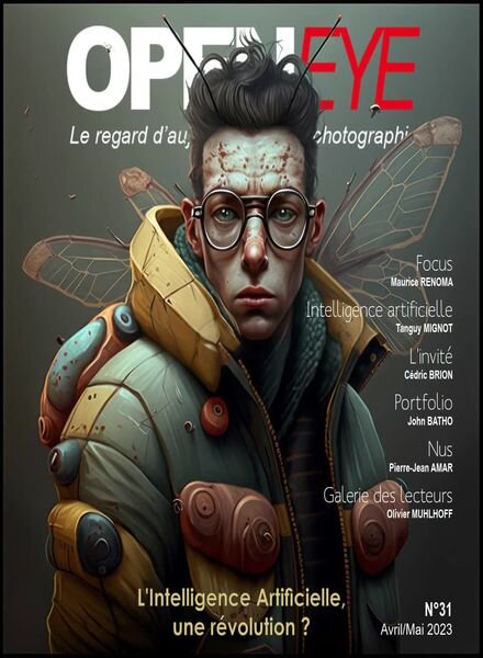 OPENEYE Magazine – Avril-Mai 2023 Cover