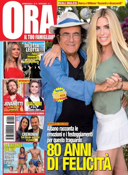 ORA – 16 maggio 2023 Cover