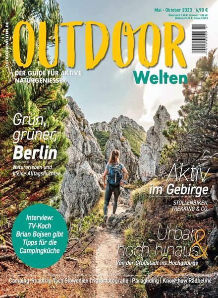 OutdoorWelten – Mai 2023 Cover