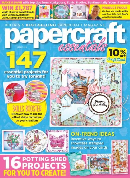 Papercraft Essentials – Issue 225 – May 2023 Cover