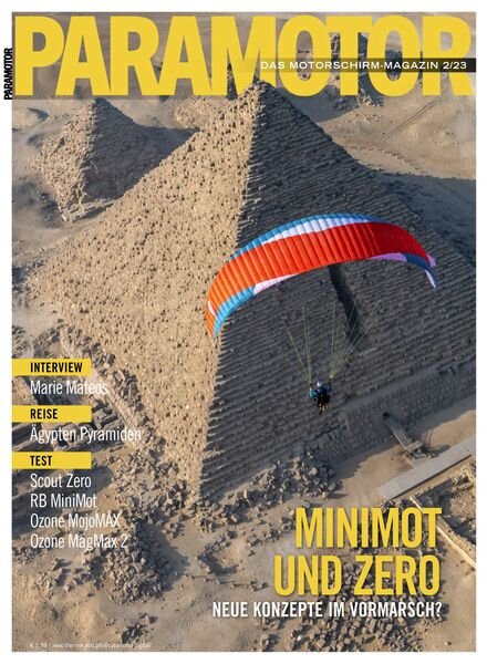 Paramotor Magazin – April 2023 Cover