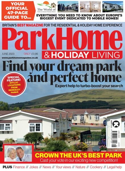 Park Home & Holiday Living – June 2023 Cover