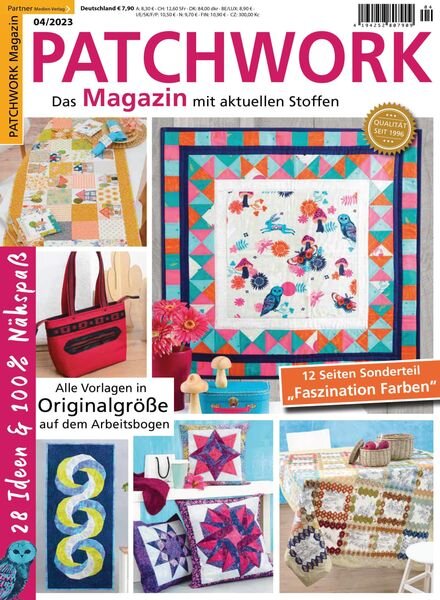 Patchwork Magazin – Mai 2023 Cover