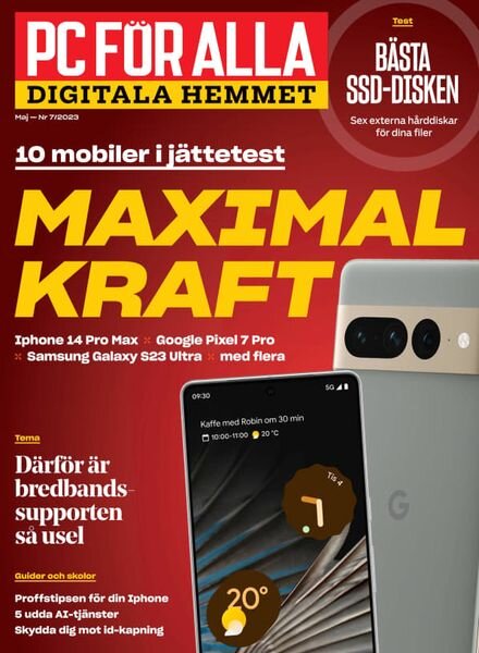 PC for Alla – 18 maj 2023 Cover