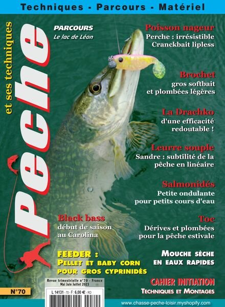Peche et ses Techniques – Mai-Juillet 2023 Cover