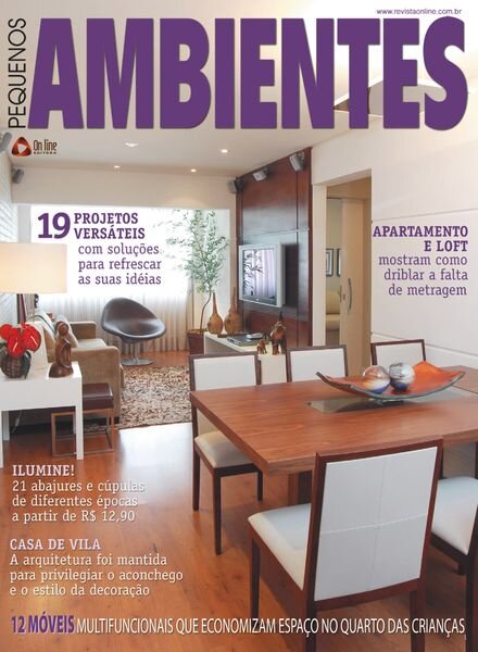 Pequenos Ambientes – 25 novembro 2022 Cover