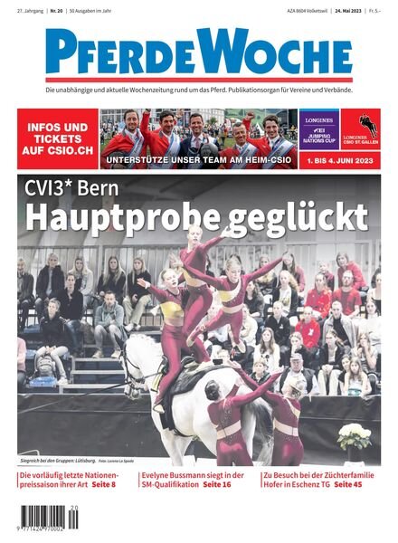 PferdeWoche – 24 Mai 2023 Cover
