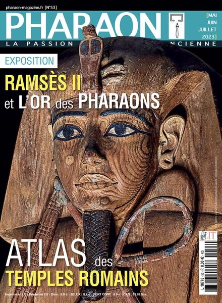 Pharaon Magazine – Mai-Juillet 2023 Cover
