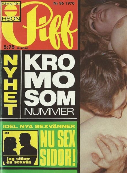 Piff – Nr 36 1970 Cover