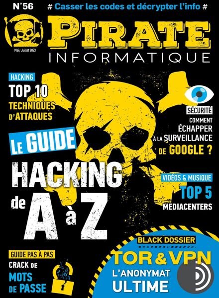 Pirate Informatique – Mai-Juillet 2023 Cover