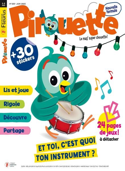 Pirouette – mai 2023 Cover