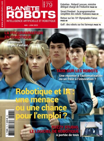 Planete Robots – Mai-Juin 2023 Cover