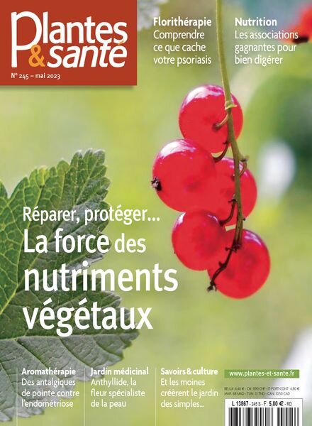Plantes & Sante – Mai 2023 Cover