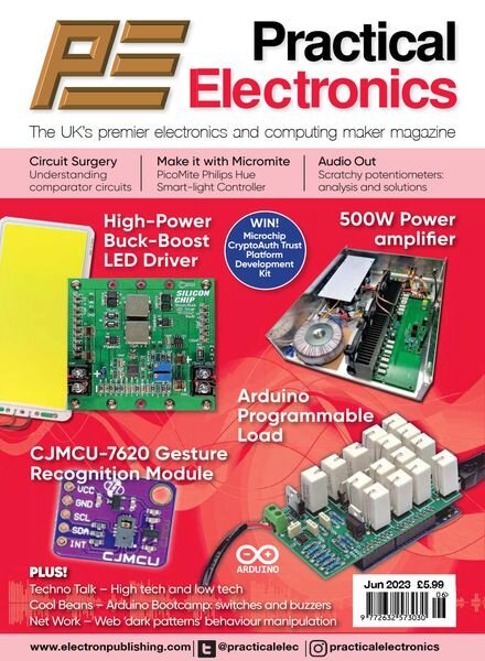 Practical Electronics – June 2023 Cover