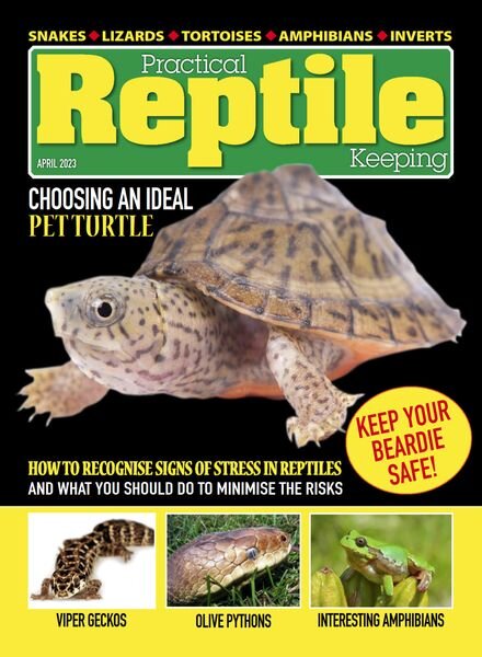 Practical Reptile Keeping – April 2023 Cover