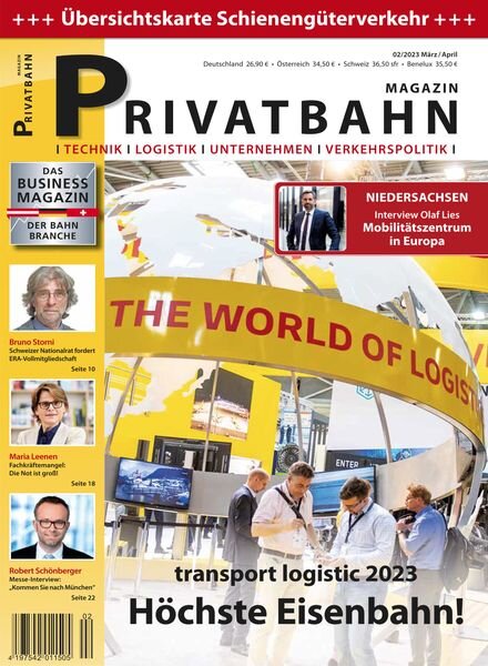 Privatbahn Magazin – Marz-April 2023 Cover