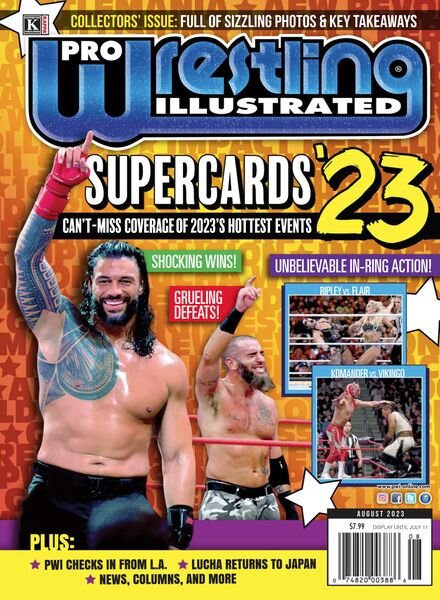 Pro Wrestling Illustrated – August 2023 Cover