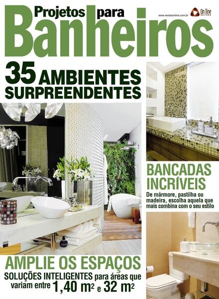 Projetos para Banheiros – 25 agosto 2022 Cover