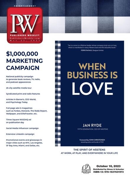 Publishers Weekly – May 22 2023 Cover